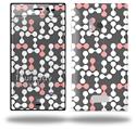 Locknodes 04 Pink - Decal Style Skin (fits Nokia Lumia 928)