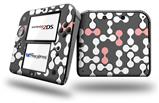 Locknodes 04 Pink - Decal Style Vinyl Skin fits Nintendo 2DS - 2DS NOT INCLUDED