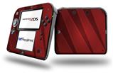 VintageID 25 Red - Decal Style Vinyl Skin fits Nintendo 2DS - 2DS NOT INCLUDED