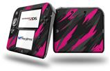 Jagged Camo Hot Pink - Decal Style Vinyl Skin fits Nintendo 2DS - 2DS NOT INCLUDED