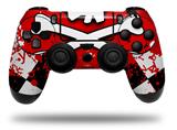 WraptorSkinz Skin compatible with Sony PS4 Dualshock Controller PlayStation 4 Original Slim and Pro Emo Skull 5 (CONTROLLER NOT INCLUDED)