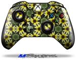 Decal Skin Wrap fits Microsoft XBOX One Wireless Controller Daisies Yellow