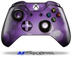 Decal Skin Wrap fits Microsoft XBOX One Wireless Controller Bokeh Hex Purple