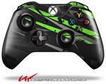 Decal Skin Wrap fits Microsoft XBOX One Wireless Controller Baja 0014 Neon Green