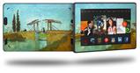Vincent Van Gogh Bridge At Arles - Decal Style Skin fits 2013 Amazon Kindle Fire HD 7 inch