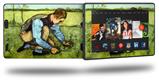 Vincent Van Gogh Cutting Grass - Decal Style Skin fits 2013 Amazon Kindle Fire HD 7 inch