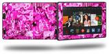 Pink Plaid Graffiti - Decal Style Skin fits 2013 Amazon Kindle Fire HD 7 inch