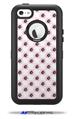 Kearas Daisies Diffuse Glow Pink - Decal Style Vinyl Skin fits Otterbox Defender iPhone 5C Case (CASE SOLD SEPARATELY)