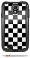 Checkers White - Decal Style Vinyl Skin fits Otterbox Commuter Case for Samsung Galaxy S4 (CASE SOLD SEPARATELY)