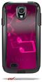 Bokeh Music Hot Pink - Decal Style Vinyl Skin fits Otterbox Commuter Case for Samsung Galaxy S4 (CASE SOLD SEPARATELY)