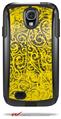 Folder Doodles Yellow - Decal Style Vinyl Skin fits Otterbox Commuter Case for Samsung Galaxy S4 (CASE SOLD SEPARATELY)