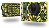 Daisies Yellow - Decal Style Skin fits GoPro Hero 3+ Camera (GOPRO NOT INCLUDED)