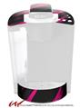 Decal Style Vinyl Skin compatible with Keurig K40 Elite Coffee Makers Jagged Camo Hot Pink (KEURIG NOT INCLUDED)