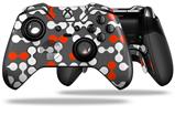 Locknodes 04 Red - Decal Style Skin fits Microsoft XBOX One ELITE Wireless Controller