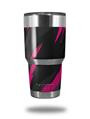 Skin Decal Wrap for Yeti Tumbler Rambler 30 oz Jagged Camo Hot Pink (TUMBLER NOT INCLUDED)