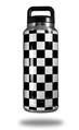 WraptorSkinz Skin Decal Wrap for Yeti Rambler Bottle 36oz Checkers White  (YETI NOT INCLUDED)