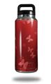 WraptorSkinz Skin Decal Wrap for Yeti Rambler Bottle 36oz Bokeh Butterflies Red  (YETI NOT INCLUDED)