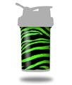 Decal Style Skin Wrap works with Blender Bottle 22oz ProStak Zebra Green (BOTTLE NOT INCLUDED)