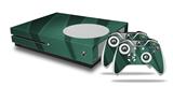 WraptorSkinz Decal Skin Wrap Set works with 2016 and newer XBOX One S Console and 2 Controllers VintageID 25 Seafoam Green