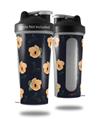 Decal Style Skin Wrap works with Blender Bottle 28oz Poppy Orange Navy (BOTTLE NOT INCLUDED)
