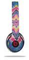 WraptorSkinz Skin Decal Wrap compatible with Beats Solo 2 and Solo 3 Wireless Headphones Tie Dye Star 101 (HEADPHONES NOT INCLUDED)