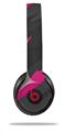 WraptorSkinz Skin Decal Wrap compatible with Beats Solo 2 and Solo 3 Wireless Headphones Jagged Camo Hot Pink (HEADPHONES NOT INCLUDED)
