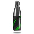 Skin Decal Wrap for RTIC Water Bottle 17oz Jagged Camo Green (BOTTLE NOT INCLUDED)