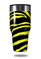 Skin Decal Wrap for Walmart Ozark Trail Tumblers 40oz Zebra Yellow (TUMBLER NOT INCLUDED) by WraptorSkinz