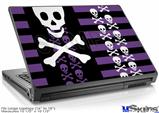 Laptop Skin (Large) - Skulls and Stripes 6