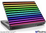 Laptop Skin (Large) - Stripes Rainbow