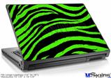 Laptop Skin (Large) - Zebra Green