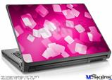 Laptop Skin (Large) - Bokeh Squared Hot Pink
