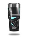 Skin Decal Wrap for K2 Element Tumbler 30oz - Baja 0023 Neon Teal (TUMBLER NOT INCLUDED) by WraptorSkinz
