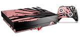 Skin Wrap for XBOX One X Console and Controller Baja 0040 Pink
