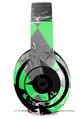 WraptorSkinz Skin Decal Wrap compatible with Beats Studio 2 and 3 Wired and Wireless Headphones SceneKid Green Skin Only (HEADPHONES NOT INCLUDED)
