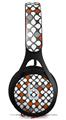 WraptorSkinz Skin Decal Wrap compatible with Beats EP Headphones Locknodes 05 Burnt Orange Skin Only HEADPHONES NOT INCLUDED