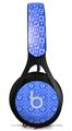 WraptorSkinz Skin Decal Wrap compatible with Beats EP Headphones Gothic Punk Pattern Blue Skin Only HEADPHONES NOT INCLUDED