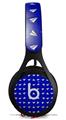 WraptorSkinz Skin Decal Wrap compatible with Beats EP Headphones Paper Planes Royal Blue Skin Only HEADPHONES NOT INCLUDED
