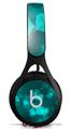 WraptorSkinz Skin Decal Wrap compatible with Beats EP Headphones Bokeh Hearts Neon Teal Skin Only HEADPHONES NOT INCLUDED