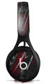 WraptorSkinz Skin Decal Wrap compatible with Beats EP Headphones Baja 0014 Red Dark Skin Only HEADPHONES NOT INCLUDED