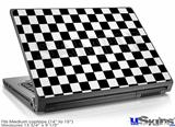 Laptop Skin (Medium) - Checkers White