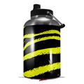Skin Decal Wrap for 2017 RTIC One Gallon Jug Zebra Yellow (Jug NOT INCLUDED) by WraptorSkinz