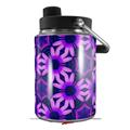 Skin Decal Wrap for Yeti Half Gallon Jug Daisies Purple - JUG NOT INCLUDED by WraptorSkinz