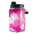 Skin Decal Wrap for Yeti Half Gallon Jug Bokeh Squared Hot Pink - JUG NOT INCLUDED by WraptorSkinz