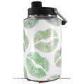 Skin Decal Wrap for Yeti 1 Gallon Jug Green Lips - JUG NOT INCLUDED by WraptorSkinz