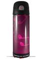 Skin Decal Wrap for Thermos Funtainer 16oz Bottle Bokeh Music Hot Pink (BOTTLE NOT INCLUDED) by WraptorSkinz
