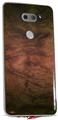 Skin Decal Wrap for LG V30 Exotic Wood Waterfall Bubinga Burst Tropical Green