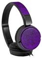 Decal style Skin Wrap for Sony MDR ZX110 Headphones Folder Doodles Purple (HEADPHONES NOT INCLUDED)