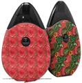 Skin Decal Wrap 2 Pack compatible with Suorin Drop Crabs and Shells Coral VAPE NOT INCLUDED