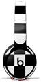 WraptorSkinz Skin Skin Decal Wrap works with Beats Solo Pro (Original) Headphones Checkers White Skin Only BEATS NOT INCLUDED